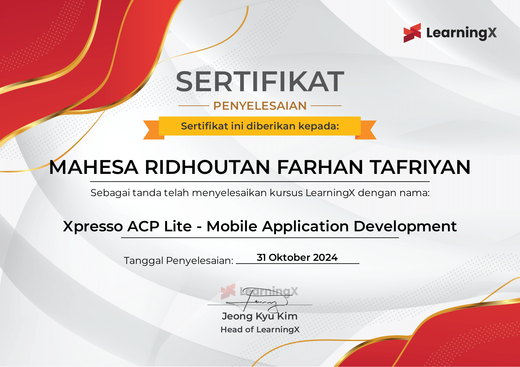 Certificate 3 - Network Security